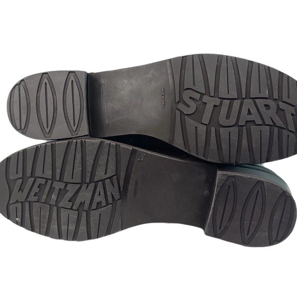 Stuart Weitzman Brown Leather Riding Boots | Size 7 - Picture 3 of 12